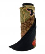 Salvatore Ferragamoサルヴァトーレ フェラガモ）の古着「シルクスカーフ」｜ブラック