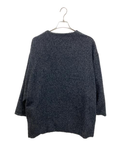 SOU・SOU（ソウソウ）SOU・SOU (ソウソウ) 京型友禅ネップツイードノーカラージャケット ネイビー サイズ:Lの古着・服飾アイテム