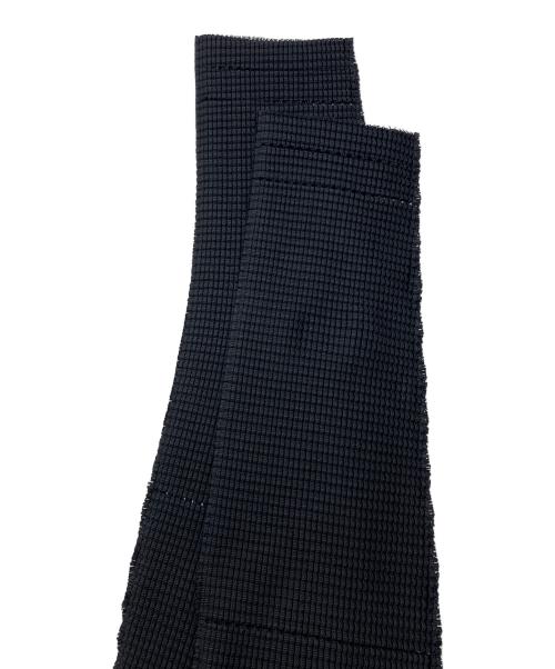 me ISSEY MIYAKE（ミーイッセイ ミヤケ）me ISSEY MIYAKE (ミーイッセイ ミヤケ) ハイネックカーディガン ブラック サイズ:表記なしの古着・服飾アイテム