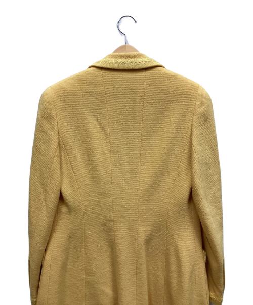 CHANEL BOUTIQUE（シャネル ブティック）CHANEL BOUTIQUE (シャネル ブティック) テーラードジャケット イエロー サイズ:40の古着・服飾アイテム