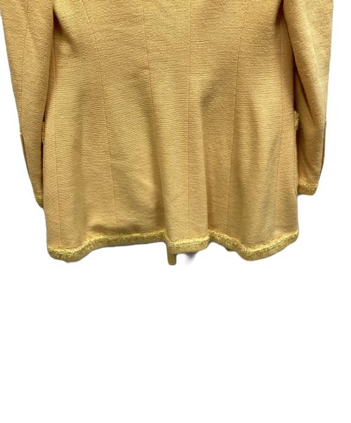 CHANEL BOUTIQUE（シャネル ブティック）CHANEL BOUTIQUE (シャネル ブティック) テーラードジャケット イエロー サイズ:40の古着・服飾アイテム
