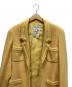 CHANEL BOUTIQUE (シャネル ブティック) テーラードジャケット イエロー サイズ:40：40000円