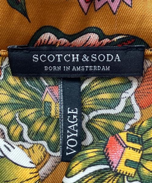 SCOTCH & SODA（スコッチアンドソーダ）SCOTCH & SODA (スコッチアンドソーダ) プリントワンピース オレンジ サイズ:Mの古着・服飾アイテム