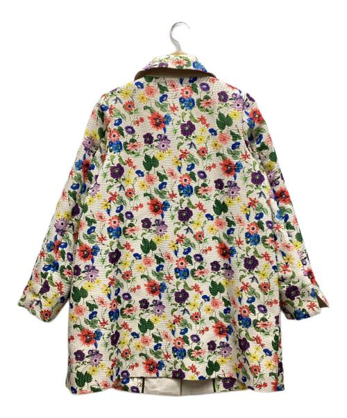 KEIKO SUZUKI（ケイコスズキ）KEIKO SUZUKI (ケイコスズキ) ステンカラーコート アイボリー サイズ:42の古着・服飾アイテム