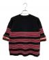 FENDI (フェンディ) Wool Cashmere Border Knit/ウールカシミヤボーダーニット ブラック サイズ:38：25000円