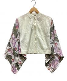 LOEWE×Paula's Ibiza（ロエベ×パウラズ・イビザ）の古着「カーディガン」｜ホワイト