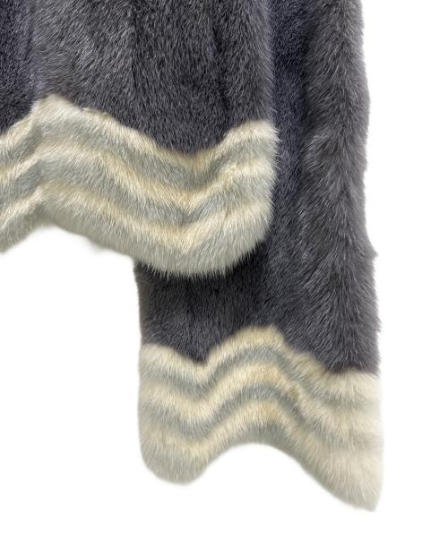 FENDI（フェンディ）FENDI (フェンディ) ミンクファージャケット グレー サイズ:40の古着・服飾アイテム