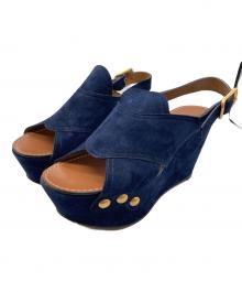 Chloe（クロエ）の古着「サンダル」｜ネイビー