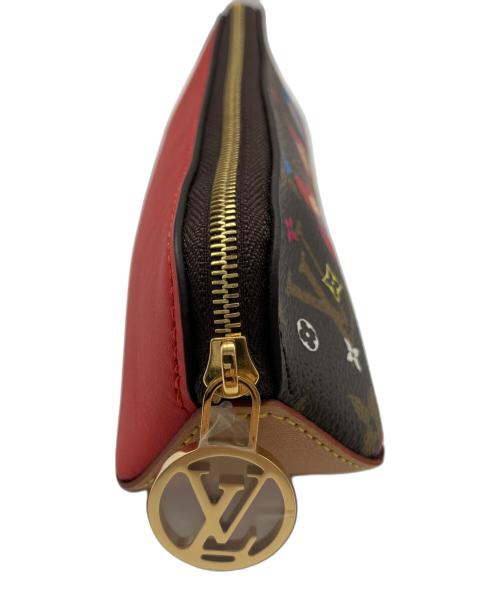 LOUIS VUITTON（ルイ ヴィトン）LOUIS VUITTON (ルイ ヴィトン) トゥルース・エリザベット レッド×ブラウンの古着・服飾アイテム