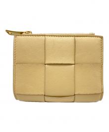 BOTTEGA VENETA（ボッテガベネタ）の古着「マキシイントレチャート スモールカセット 二つ折り財布」