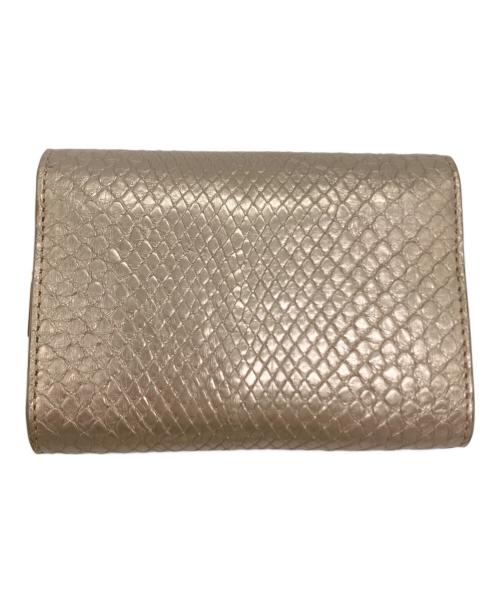 TOD'S（トッズ）TOD'S (トッズ) ダブルTパイソンウォレットの古着・服飾アイテム