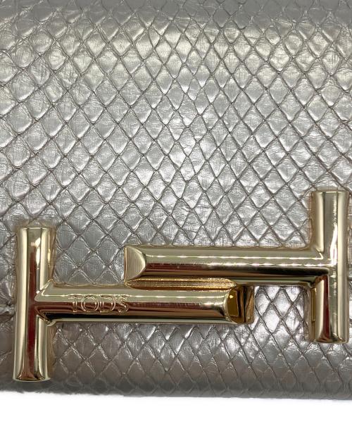 TOD'S（トッズ）TOD'S (トッズ) ダブルTパイソンウォレットの古着・服飾アイテム