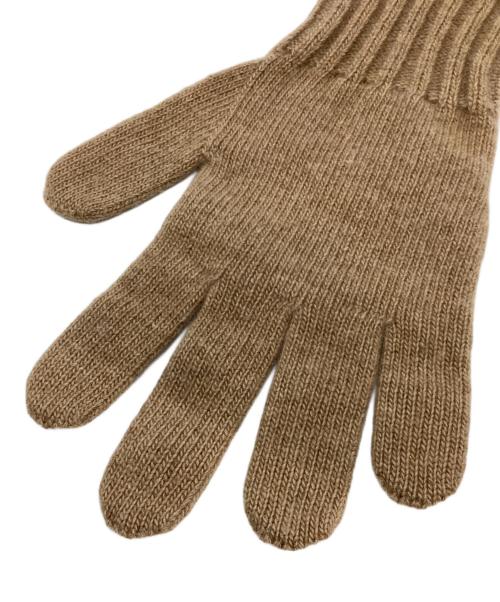 FENDI（フェンディ）FENDI (フェンディ) ニットグローブ&ニットキャップ ブラウンの古着・服飾アイテム