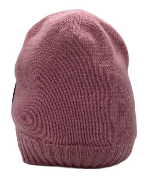 FENDI（フェンディ）FENDI (フェンディ) ニットグローブ&ニットキャップ&ストール ピンクの古着・服飾アイテム