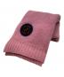 FENDI (フェンディ) ニットグローブ&ニットキャップ&ストール ピンク：25000円