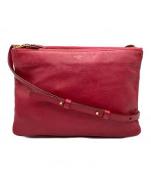 CELINE（セリーヌ）の古着「ショルダーバッグ」｜レッド