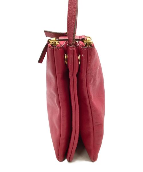 CELINE（セリーヌ）CELINE (セリーヌ) ショルダーバッグ レッドの古着・服飾アイテム
