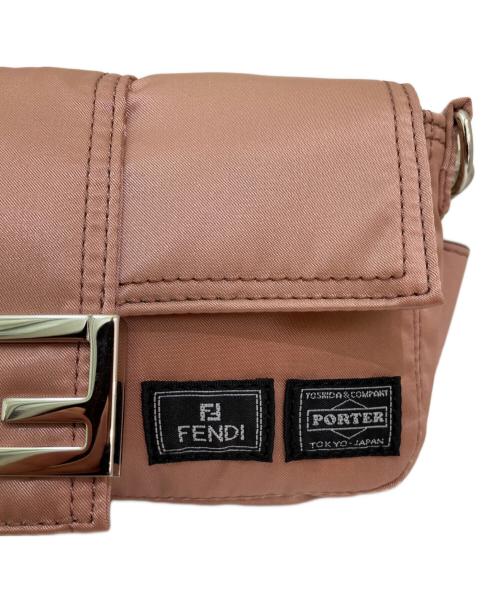 FENDI（フェンディ）FENDI (フェンディ) PORTER (ポーター) バケット ミニ  ベビーピンク サイズ:ミニの古着・服飾アイテム