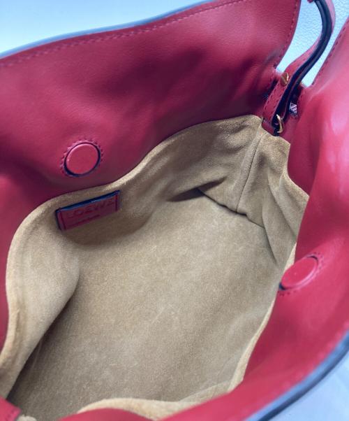 LOEWE（ロエベ）LOEWE (ロエベ) フラメンコ ノット ミニ ショルダーバッグ レッド サイズ:-の古着・服飾アイテム
