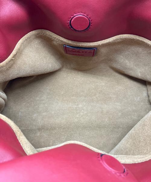 LOEWE（ロエベ）LOEWE (ロエベ) フラメンコ ノット ミニ ショルダーバッグ レッドの古着・服飾アイテム