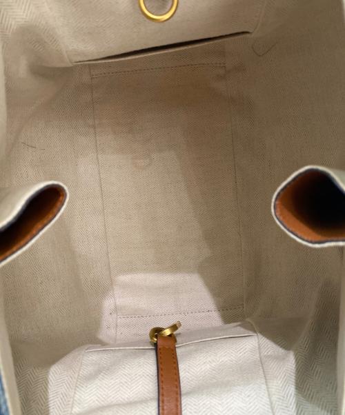 LOEWE（ロエベ）LOEWE (ロエベ) デニム ハンモックスモール デニム×タン サイズ:スモールの古着・服飾アイテム