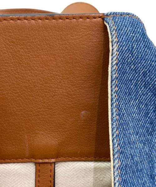 LOEWE（ロエベ）LOEWE (ロエベ) デニム ハンモックスモール デニム×タン サイズ:スモールの古着・服飾アイテム