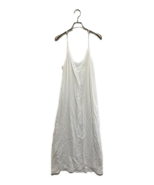 N°21 numero ventuno（ヌメロヴェントゥーノ）N°21 numero ventuno (ヌメロヴェントゥーノ) フラワーロングドレス ライトグレー サイズ:Freeの古着・服飾アイテム