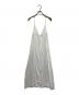 中古・古着 N°21 numero ventuno (ヌメロヴェントゥーノ) フラワーロングドレス ライトグレー サイズ:Free：13000円
