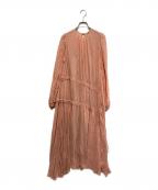 N°21 numero ventunoヌメロヴェントゥーノ）の古着「シャーリングギャザーワンピース」｜ピンク