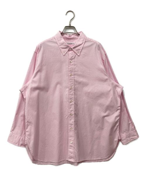 BEAUTY&YOUTH（ビューティーアンドユース）BEAUTY&YOUTH (ビューティーアンドユース) コットンオックス レギュラーシャツ ピンク サイズ:Freeの古着・服飾アイテム