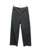 M TO Rムウトアール）の古着「PINSTRIPE STRAIGHT PANTS」｜グレー