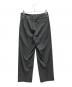 M TO R (ムウトアール) PINSTRIPE STRAIGHT PANTS グレー サイズ:38 未使用品：7000円