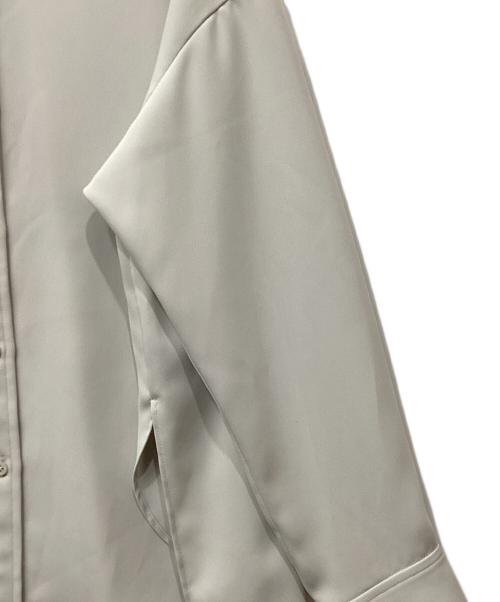 Noble（ノーブル）Noble (ノーブル) シーズンカラープレーンシャツ ライトグレー サイズ:Freeの古着・服飾アイテム