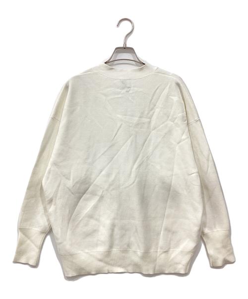 Spick and Span（スピック＆スパン）Spick and Span (スピック＆スパン) C/ACダブルジャガードカーディガン ホワイト サイズ:Freeの古着・服飾アイテム