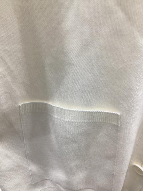 Spick and Span（スピック＆スパン）Spick and Span (スピック＆スパン) C/ACダブルジャガードカーディガン ホワイト サイズ:Freeの古着・服飾アイテム