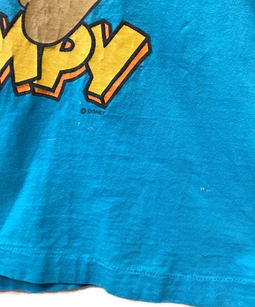 FRUIT OF THE LOOM（フルーツオブザルーム）FRUIT OF THE LOOM (フルーツオブザルーム) Grumpy 両面プリントTシャツ ブルー サイズ:Lの古着・服飾アイテム