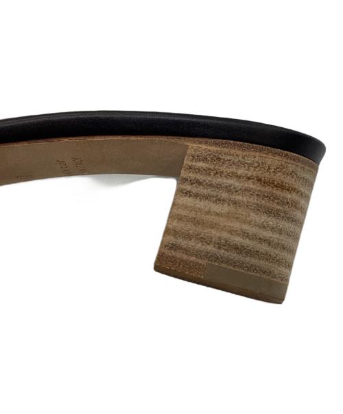 HERMES（エルメス）HERMES (エルメス) oasis / オアジス サンダル ブラック サイズ:37の古着・服飾アイテム