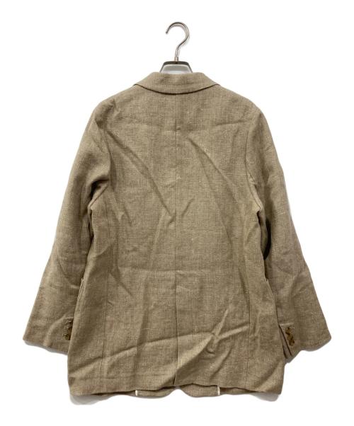 BABYLONE（バビロン）BABYLONE (バビロン) ヘビーリネンジャケット ベージュ サイズ:Free 未使用品の古着・服飾アイテム