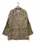 BABYLONE（バビロン）の古着「ヘビーリネンジャケット」｜ベージュ