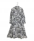 ANAYIアナイ）の古着「スノートワルドジュイシャツ ワンピース」｜グレー