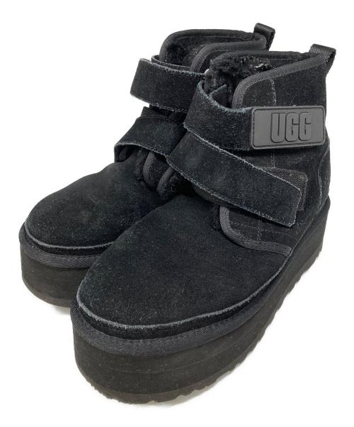 UGG（アグ）UGG (アグ) NEUMEL PLATFORM CHESTNUT ブラック サイズ:24cmの古着・服飾アイテム