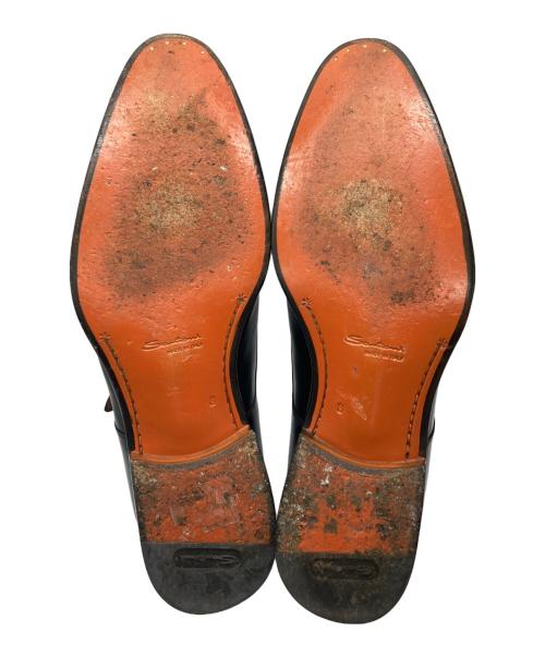 Santoni（サントーニ）Santoni (サントーニ) モンクストラップシューズ ブラック サイズ:8の古着・服飾アイテム