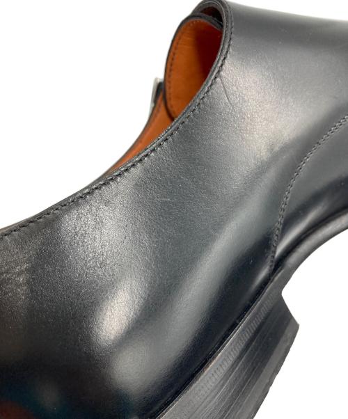 Santoni（サントーニ）Santoni (サントーニ) モンクストラップシューズ ブラック サイズ:8の古着・服飾アイテム