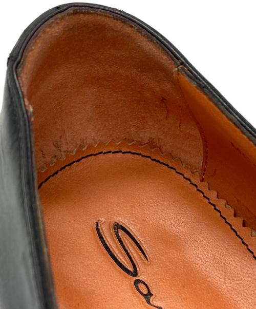 Santoni（サントーニ）Santoni (サントーニ) モンクストラップシューズ ブラック サイズ:8の古着・服飾アイテム