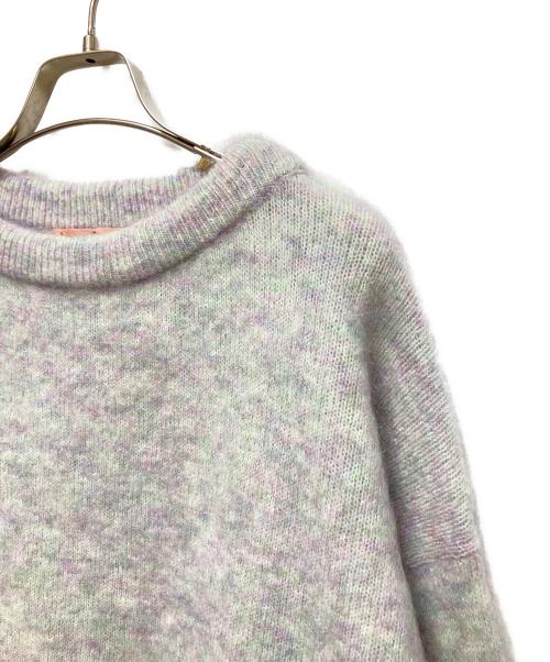 Acne studios（アクネ ストゥディオス）Acne studios (アクネ ストゥディオス) モヘヤ混クルーネックニット　FN-WN-KNIT000513 グレー サイズ:XSの古着・服飾アイテム