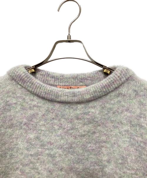 Acne studios（アクネ ストゥディオス）Acne studios (アクネ ストゥディオス) モヘヤ混クルーネックニット　FN-WN-KNIT000513 グレー サイズ:XSの古着・服飾アイテム