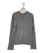 DEUXIEME CLASSEドゥーズィエム クラス）の古着「Cariaggi Cashmere Rib P/O」｜グレー