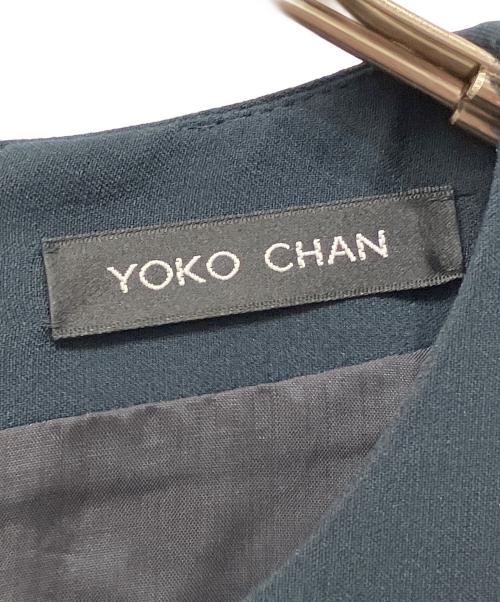 YOKO CHAN（ヨーコチャン）YOKO CHAN (ヨーコチャン) バルーンドレス ネイビー サイズ:38の古着・服飾アイテム