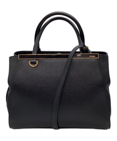 FENDI（フェンディ）FENDI (フェンディ) プチ トゥージュール2WAYショルダーバッグ ブラック サイズ:下記参照の古着・服飾アイテム