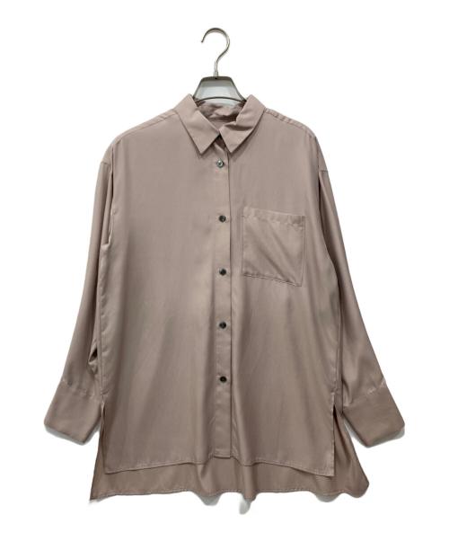 uncrave（アンクレイヴ）uncrave (アンクレイヴ) フィブリルシャンブレー ミドルシャツ ピンク サイズ:2の古着・服飾アイテム